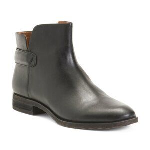 NEW FRANCO SARTO Lara Leather Booties black For women 563tn